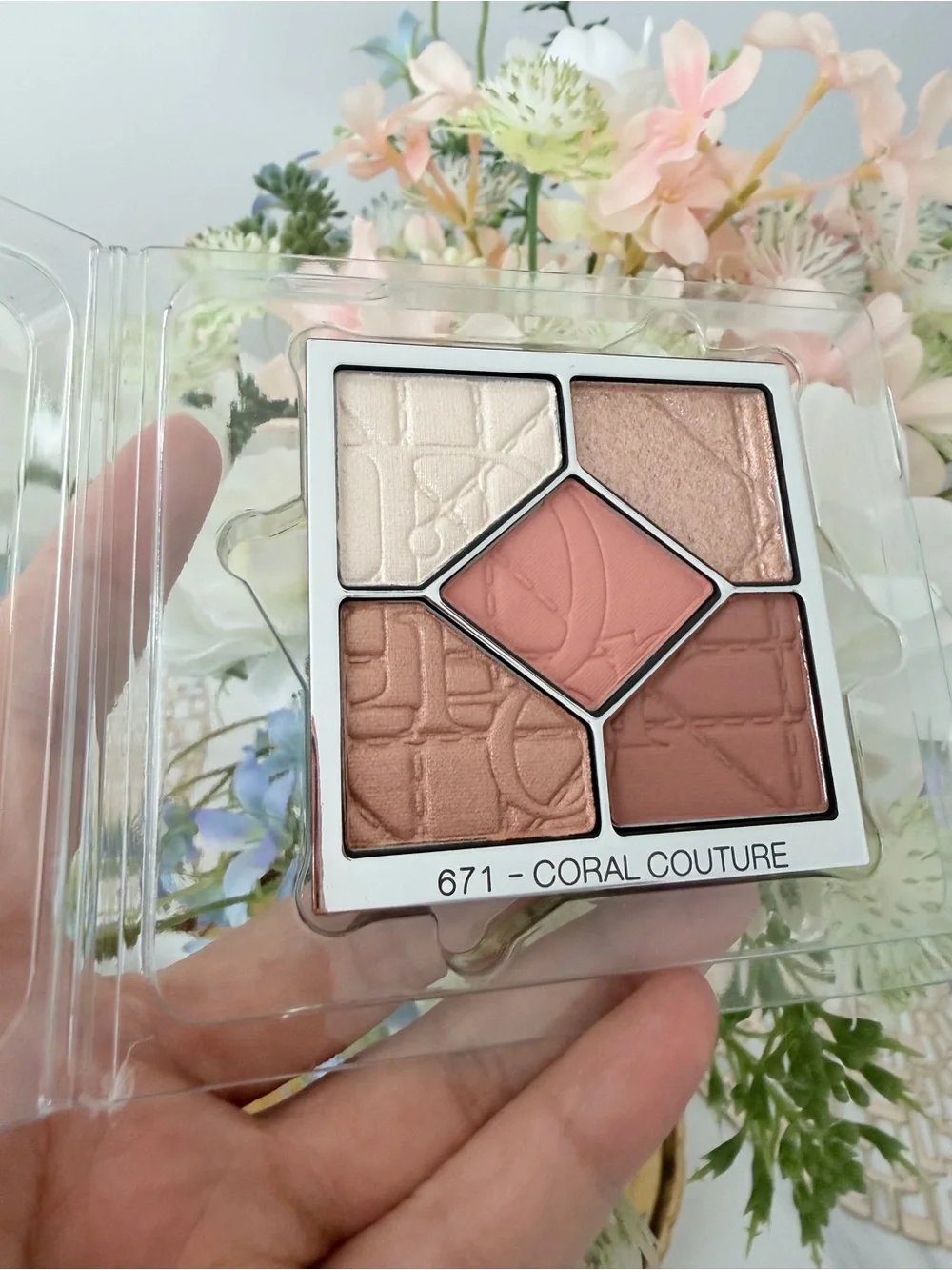 [Tester - LE] Dior Diorshow 5 Couleurs Eyeshadow Palette - 671 Coral Couture